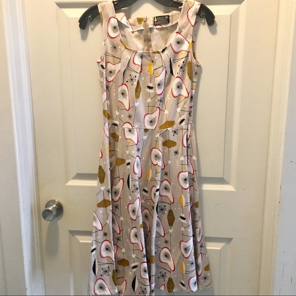 Lady V London ‘Jasmine’ dress in Art Deco - Picture 3 of 4